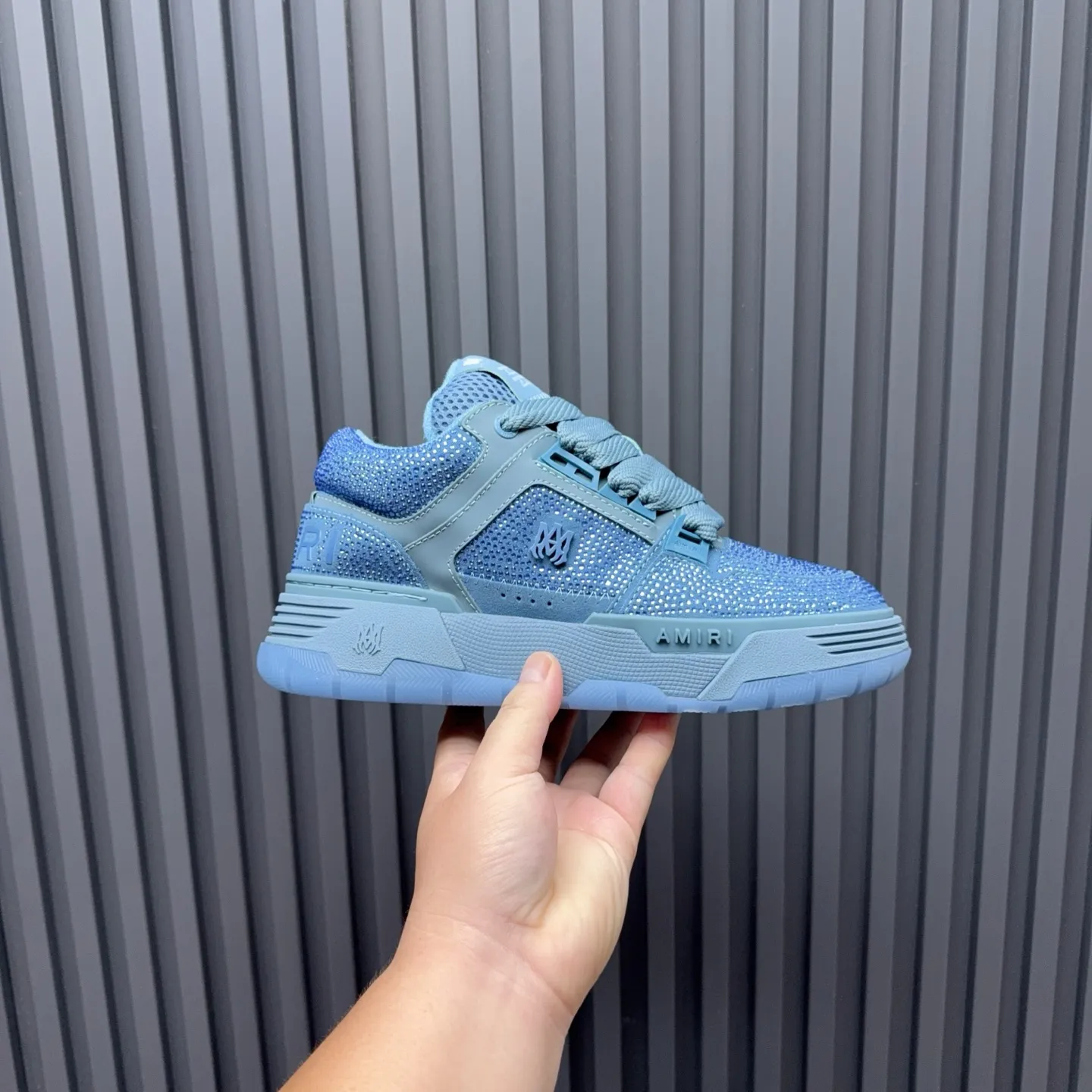 Men's shoes 💰760💰 AMIRI AMIRI fashion brand hot sale 🔥 Available all year round, couples 💑 Official website synchronization Imported fabrics 1⃣️ vs 1⃣️ replica, original factory special original sole, 35-45 (45. non-refundable)